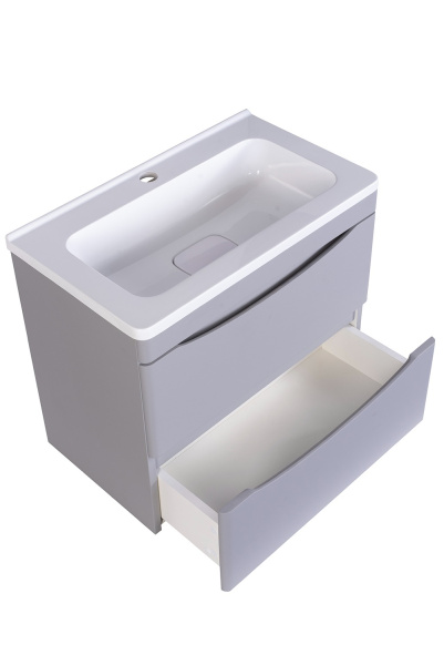 Тумба под раковину напольная Style Line Бергамо СС-00002317 серый