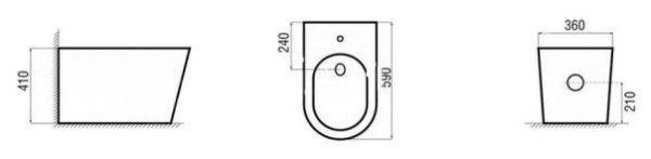 Биде Arcus K-202