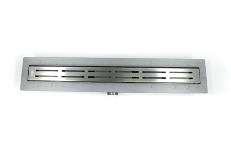 Душевой лоток Timo 60см с решеткой DOUBLE GAP из нержавеющей стали Smart SM-DGG60-LS40(DRY)