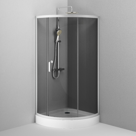 Душевой уголок (90х90) Am.Pm Like Solo Slide W83G-315-090CG64