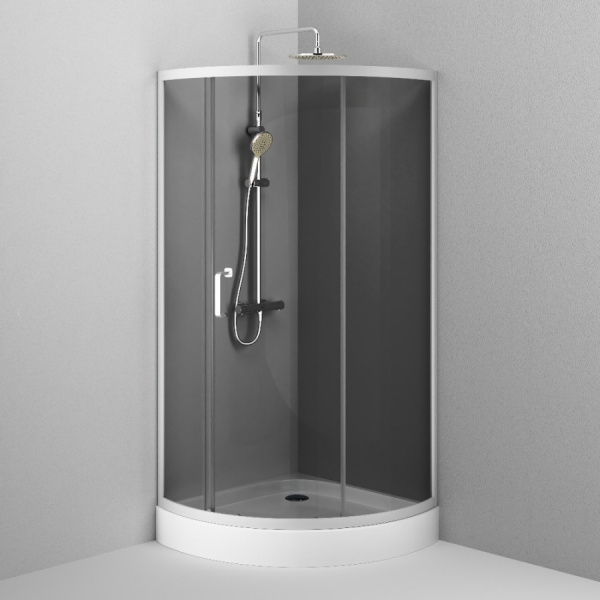 Душевой уголок (90х90) Am.Pm Like Solo Slide W83G-315-090CG64