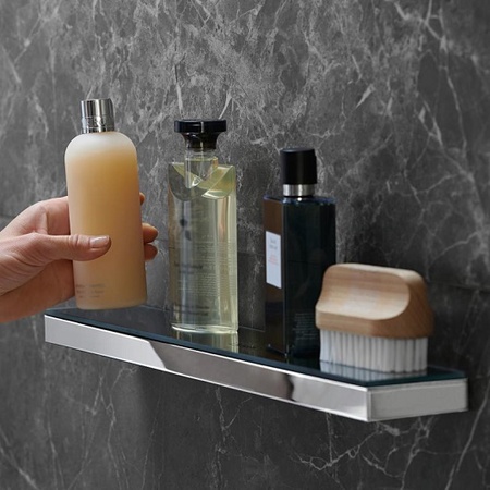 Полочка для душа Hansgrohe Rainfinity Shelf 500 26844000 хром