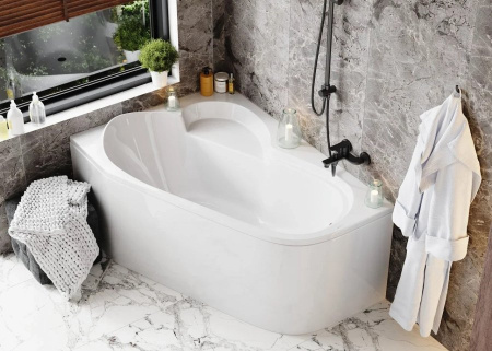 Акриловая ванна Vagnerplast Selena (147x100) VPBA141SEL3LE-04 левая