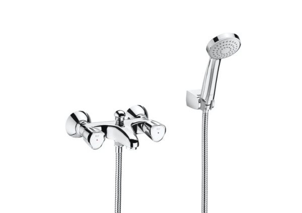 Смеситель для ванны-душа с ручным душем Roca BRAVA A5A0130C02