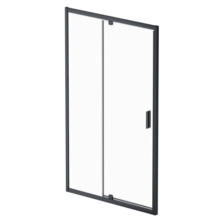 Душевая дверь в нишу 120 см Am.Pm Gem W90G-120-1P-BT черный матовый