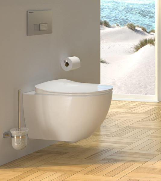 Унитаз подвесной безободковый Creavit Free FE322-11MB00E-0000