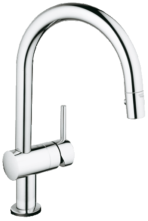 Сенсорный однорычажный смеситель для мойки 1/2“ Grohe Minta Touch 6V 31358 000 (31358000)