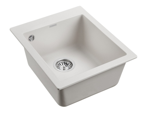 Кухонная мойка Paulmark  Kante 40 PM104249-WH белый