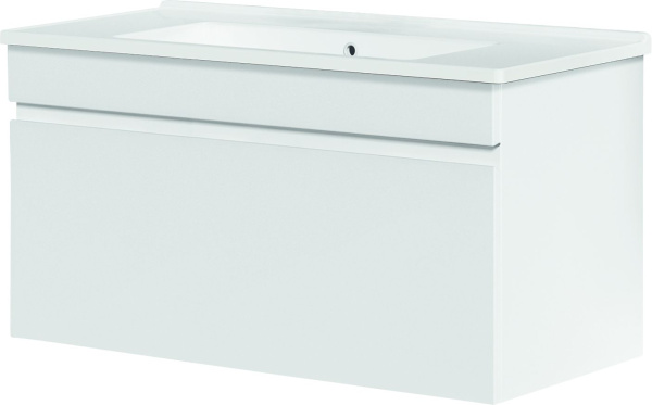 Раковина полувстраиваемая (99х46,5) Bien Neptun NPLK10001FD1W3000