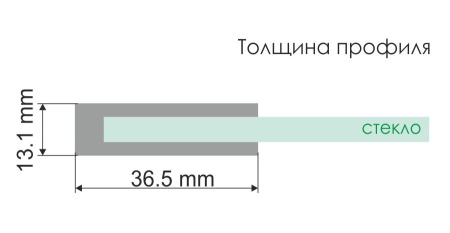 Боковая стенка  (90х200) WasserKRAFT Vils 56R07-RP90