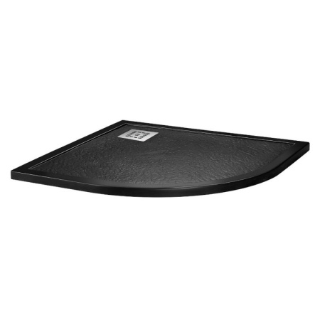 Поддон из искусственного мрамора BelBagno TRAY-MR-UNO-R-90-550-35-NERO