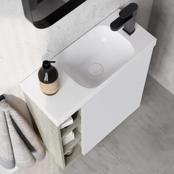 Корпус тумбы Aqwella Alba 60 ALB0106RLS