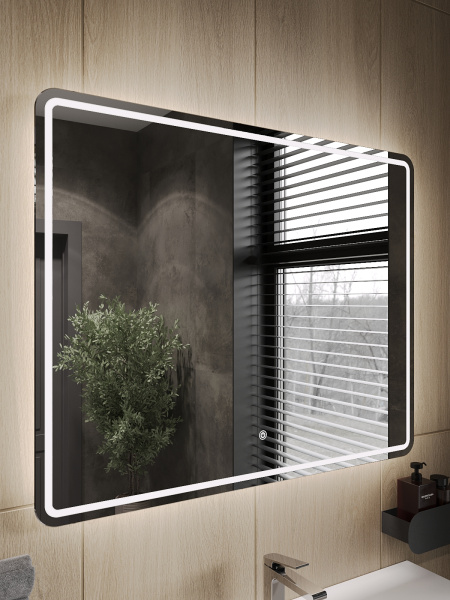 Зеркало с LED подсветкой и сенсорной кнопкой Orange Nature ON-100ZE