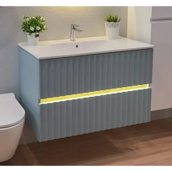 База под раковину Art&Max Еlegant AM-ELEGANT-900-2C-SO-NG-P Ниагара