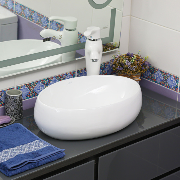 Раковина накладная (49х35) Melana 320317-805