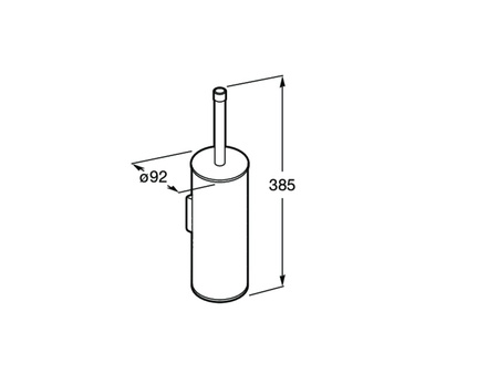 Ёршик Roca с подставкой Superinox 817305002