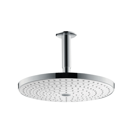 Верхний душ с кронштейном Hansgrohe Raindance Select S 300 2jet 27337400 белый/хром