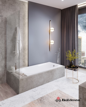 Чугунная ванна Goldman Classic (160x70) CL16070