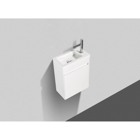 База под раковину подвесная BelBagno PIETRA MINI-460-1A-SO-BL-R Bianco Lucido