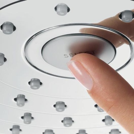 Верхний душ с кронштейном Hansgrohe Raindance Select S 300 2jet 27337400 белый/хром