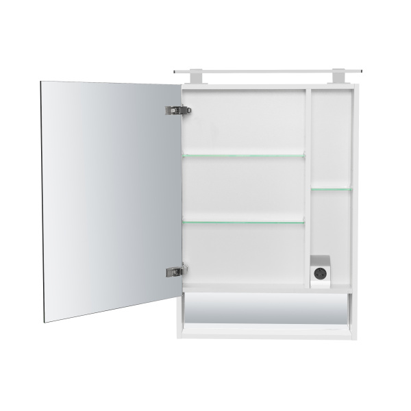 Зеркальный шкаф Roca The Gap 60 белый глянец ZRU9302885