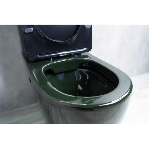 Напольный унитаз с бачком безободковый Gid Tr2177BL