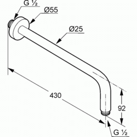 Душевой комплект Kludi Bozz 386710576