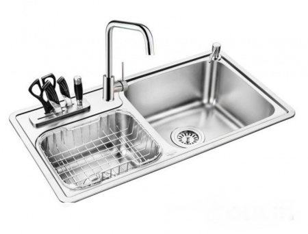 Кухонная мойка (86х46) Oulin OL-H9910