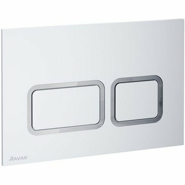 Клавиша смыва Ravak Twin Flat X01739