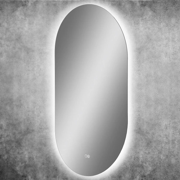 Зеркало с холодной подсветкой Art&Max Torino AM-Tor-500-900-DS-F-H