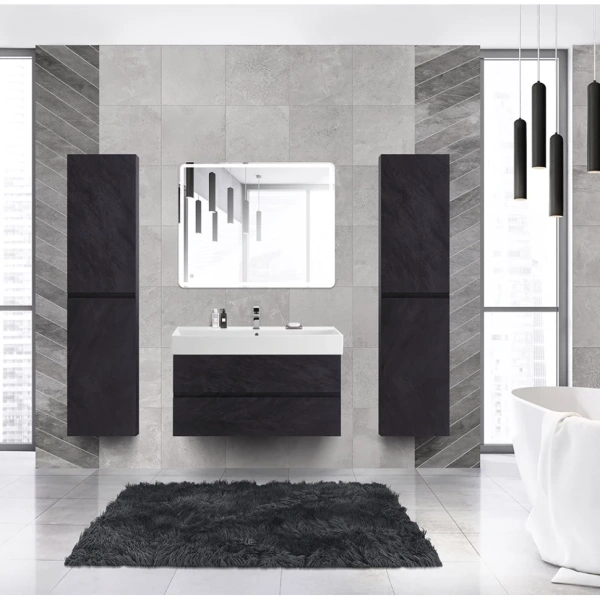 Тумба под раковину Cezares MOLVENO 46-100-2C-SO-NR Nero
