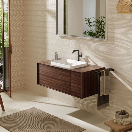 Раковина встраиваемая свеху (55x40) Hansgrohe Xuniva Q 60158450 белый