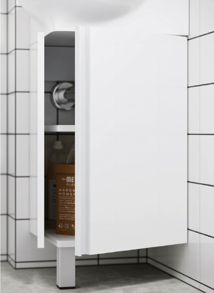 Тумба под раковину Aqwella Porto 45 POR0104WW