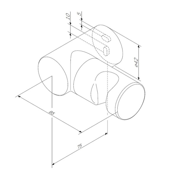Держатель ручного душа AM.PM F0500822 Держатель ручного душа AM.PM F0500822