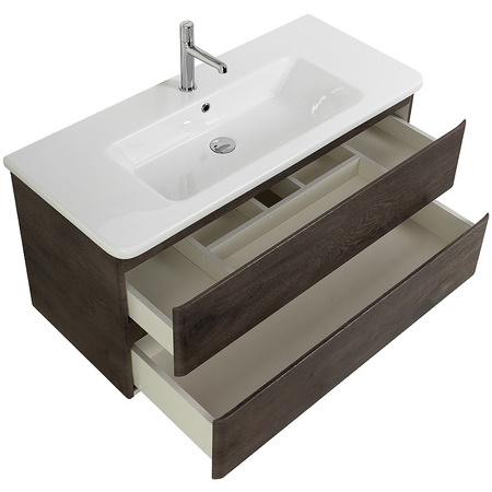 База под раковину BelBagno ALBANO-CER-1050-2C-SO-RNG подвесная Robere Nature Grigio