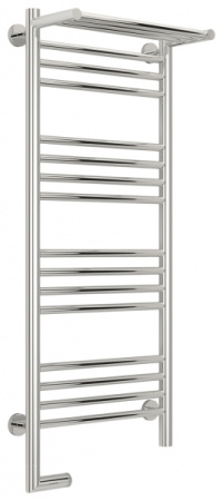 Полотенцесушитель Электрический Cунержа Богема с полкой 2.0 Левый (1000x400) Античное Белое ЗОЛОТО 10-5206-1040