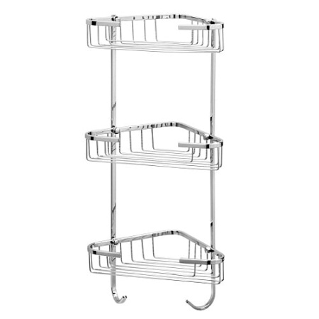 Полка трехъярусная угловая Raiber R3513-3A