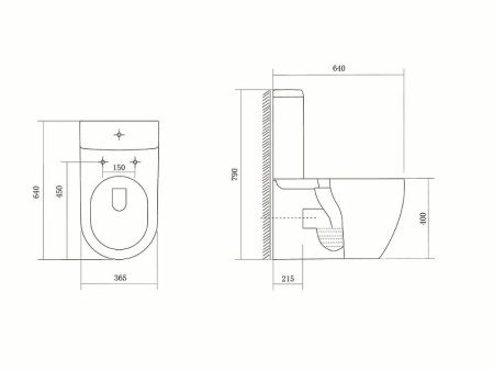Унитаз-компакт Aquatek Бетта AQ1363B-00