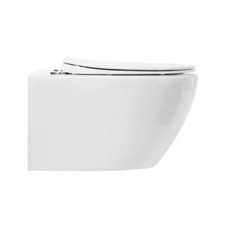 Унитаз подвесной безободковый Art&Max ELEGANT AM9316CHR (без сиденья)