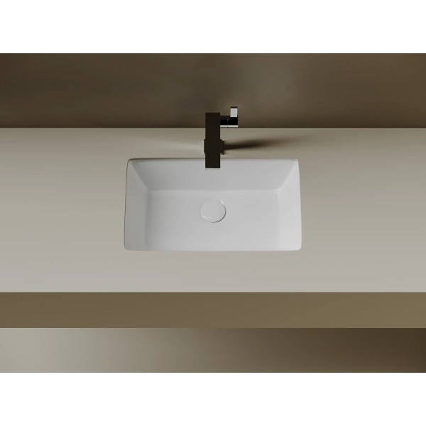 Раковина встраиваемая снизу (52,5х34,5) Ceramica Nova Era CN15004