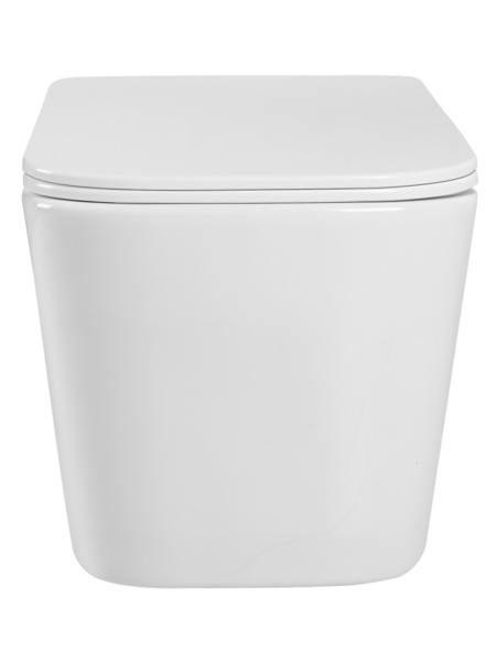 Унитаз подвесной безободковый Agger AT04100 сиденье с микролифтом