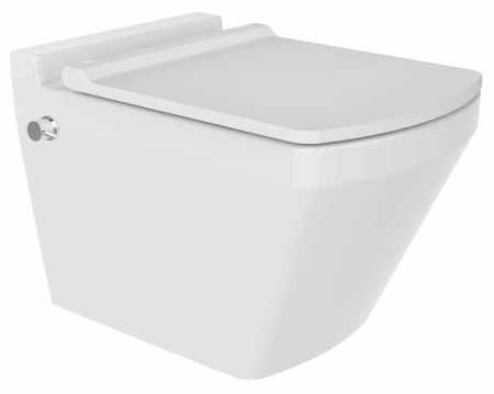 Унитаз подвесной безободковый с форсункой биде Bien Neptun NPKA052N1VE0W5000