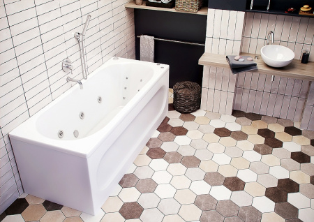 Акриловая ванна Aquatek Оберон (160х70) OBR160-0000039