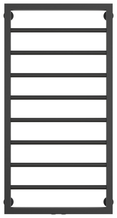Полотенцесушитель Водяной Сунержа Канцлер (100х50) Темный Титан Муар 15-0254-1050