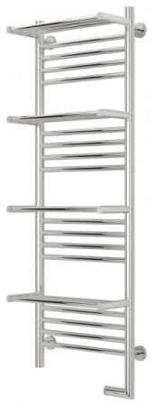 Полотенцесушитель Электрический Cунержа Богема с полкой 2.0 Правый (1200x400) Матовый БЕЛЫЙ 30-5209-1240