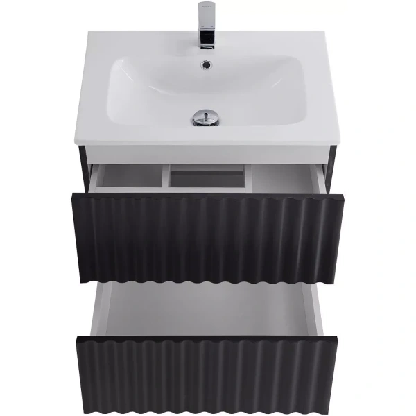 База под раковину Art&Max Еlegant AM-ELEGANT-600-2C-SO-GM-LED Серый матовый