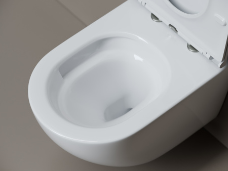 Унитаз подвесной Ceramicanova Whirl торнадо 3.0 CN11007T сиденье микролифт 