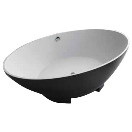 Ванна Kolpa-san Tristan FS BLACK & WHITE 196x117