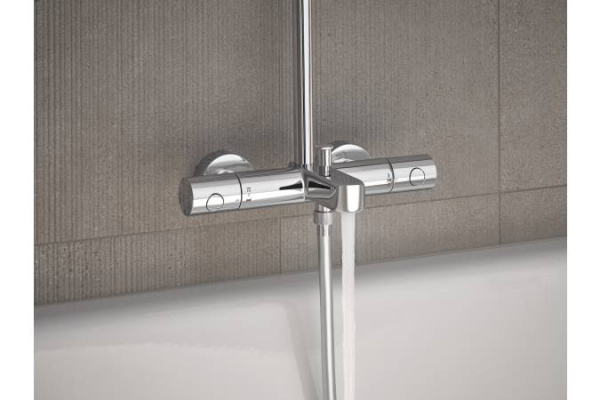 Душевая система поворотная с термостатом Grohe Euphoria 260 27475 002 (27475002) хром