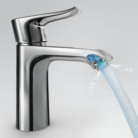 Смеситель для раковины Hansgrohe Metris 31080000 хром